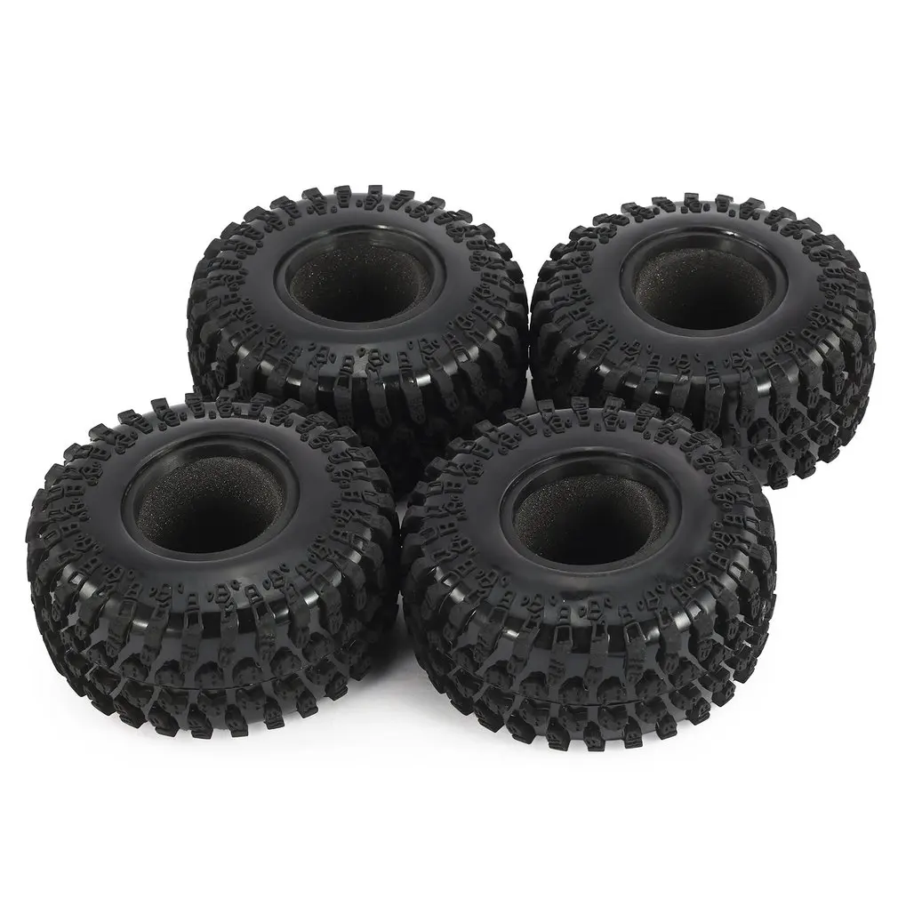 

4pcs Austar AX-3021 2.2 Inch Rubber Tire Tyre Set for 1/10 Axial SCX10 RR10 Wraith 90056 90045 RC Rock Crawler RC Car Truck Toys