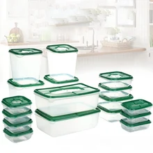 17 шт./компл. сохранение свежести продуктов ящик для хранения холодильник Еда контейнер герметичный контейнер Кухня Органайзер зерна контейнер для хранения фасоли Jar танк