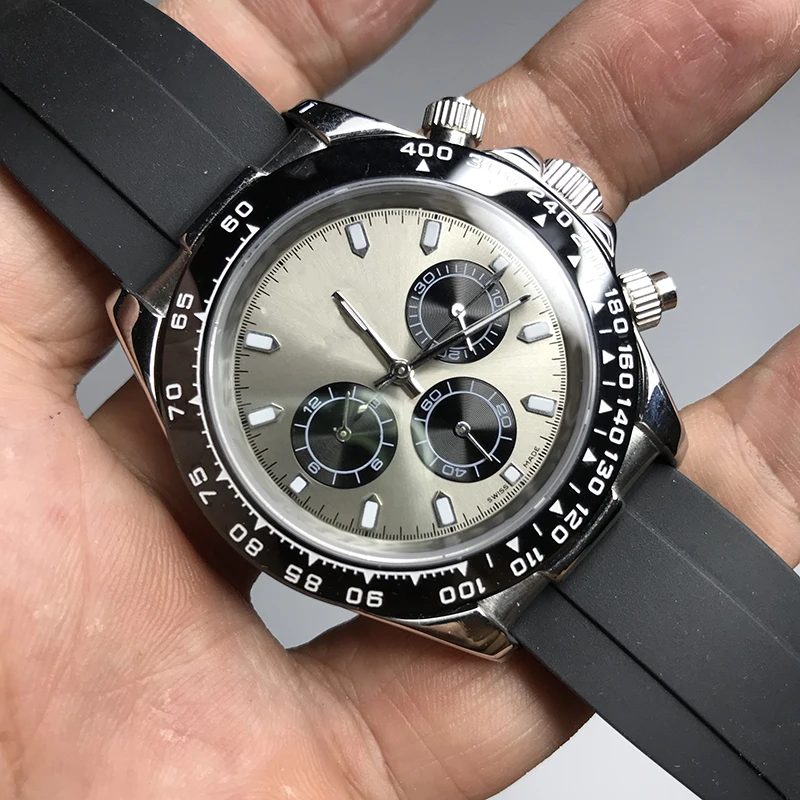 

Silver AAA Luxury watch for men day automatic tona watch high quality R41601 famous mechanical designer mens watches