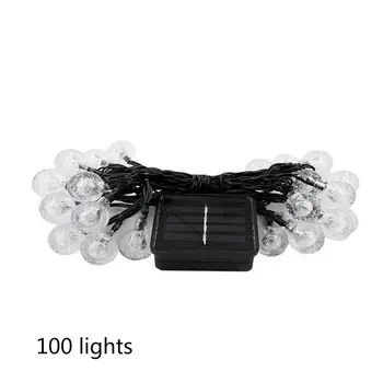 

Christmas Decoration Solar Led String 100 Lights Christmas Garden Outdoor Holiday Decoration String Light 12m