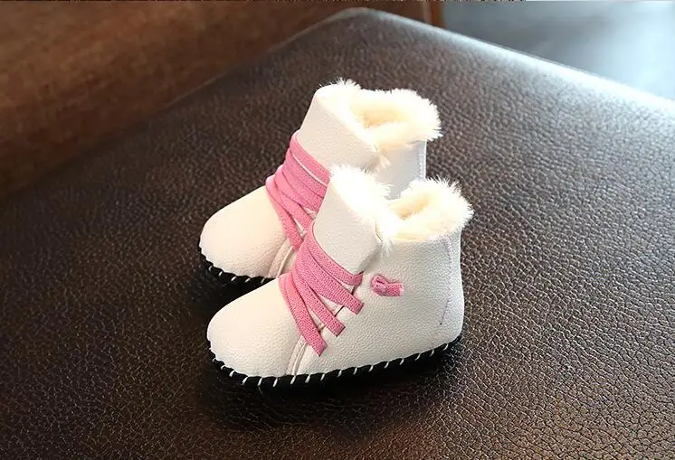 Newborn Winter Baby Shoes Boys Girls Soft Boots Kids Fashion Warm Thickening Snow First Walker Booties Toddler