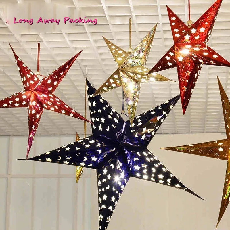 

1pc Christmas Tree Decorations White Stars Snowflake Christmas Ornaments Decorations For Tree Xmas Noel Ornaments For Home
