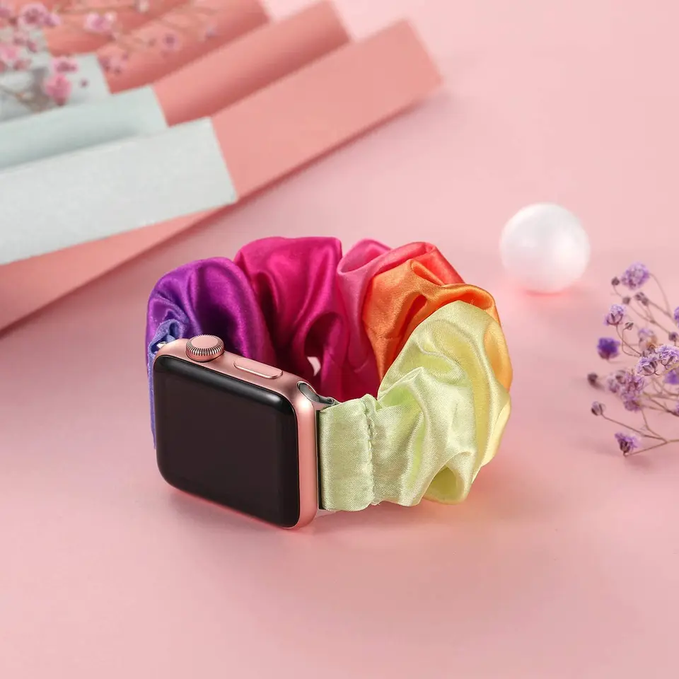 Elastic Scrunchie Watch Band for Apple Watch