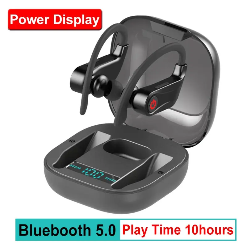 Беспроводные спортивные наушники-вкладыши DaoLxi True Wireless с ушным крючком Bluetooth 5 0 TWS