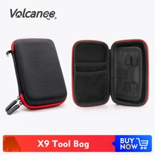 Volcanee X9 Vape сумка для переноски Чехол для электронной сигареты RTA RBA RDA Mod Kit DIY инструмент Паровая сумка
