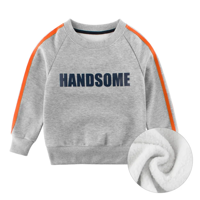 Ceny Dla dzieci chłopców nastolatek bluzy z kapturem ubrania zimowe dla dzieci grube bluzy maluch dorywczo sweter dla dzieci oraz aksamitna topy samochodu 2 9Y