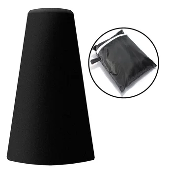 

1 pc Chiminea Cover Protective Waterproof Black Heater Cover Stove Protector Dust Cover for Garden Home