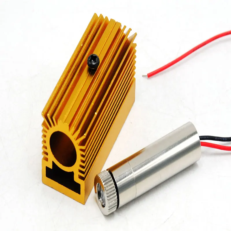 

Focusable 30mW 980nm Infrared IR Laser Diode Module w Dot/Line/Cross Lens Head