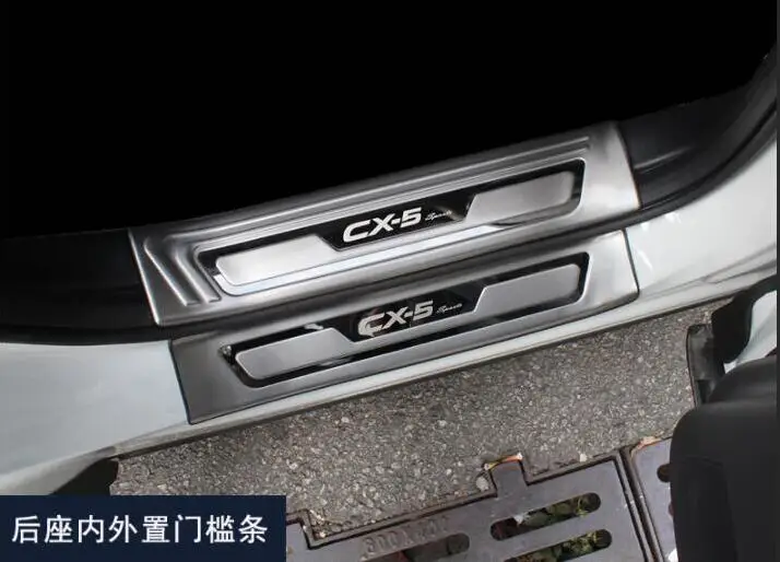Поддерживающие педали подходят для Mazda CX-5, для 17-19 CX5 из нержавеющей стали специальный аксессуары
