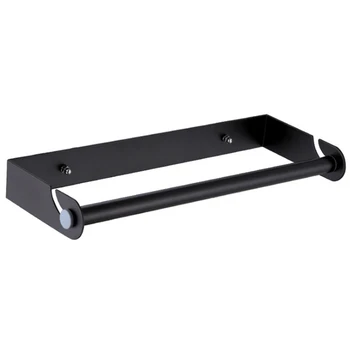 

Wall Mounted Storage Rack Restaurant Free Punch Detachable Roll Paper Holder Kitchen Bathroom Stainless Steel Home Towel Hanging