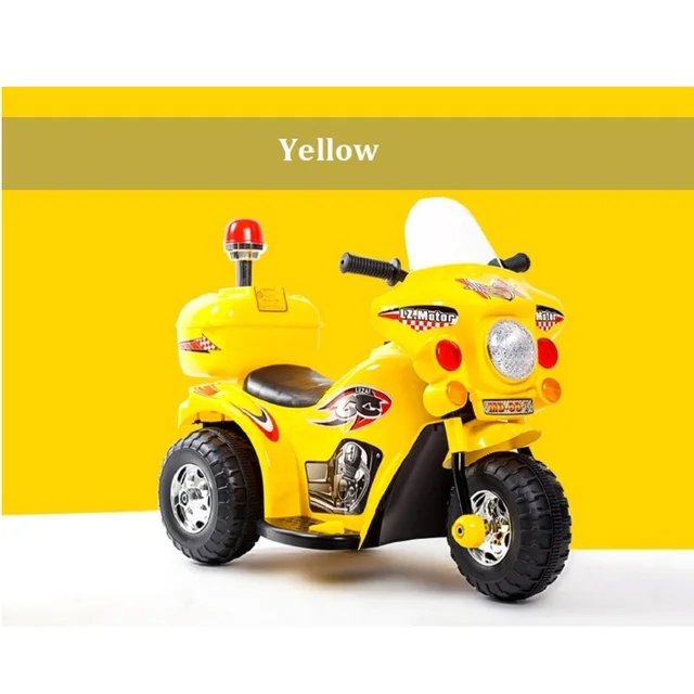 ON SALE!! Price 75 Day The New Children Electric Car Motorcycle Tricycle Baby Stroller Police Toy 6
