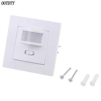 

220-240V AC Wall Mounted 9m Automatic PIR Infrared LED Motion Sensor Switch