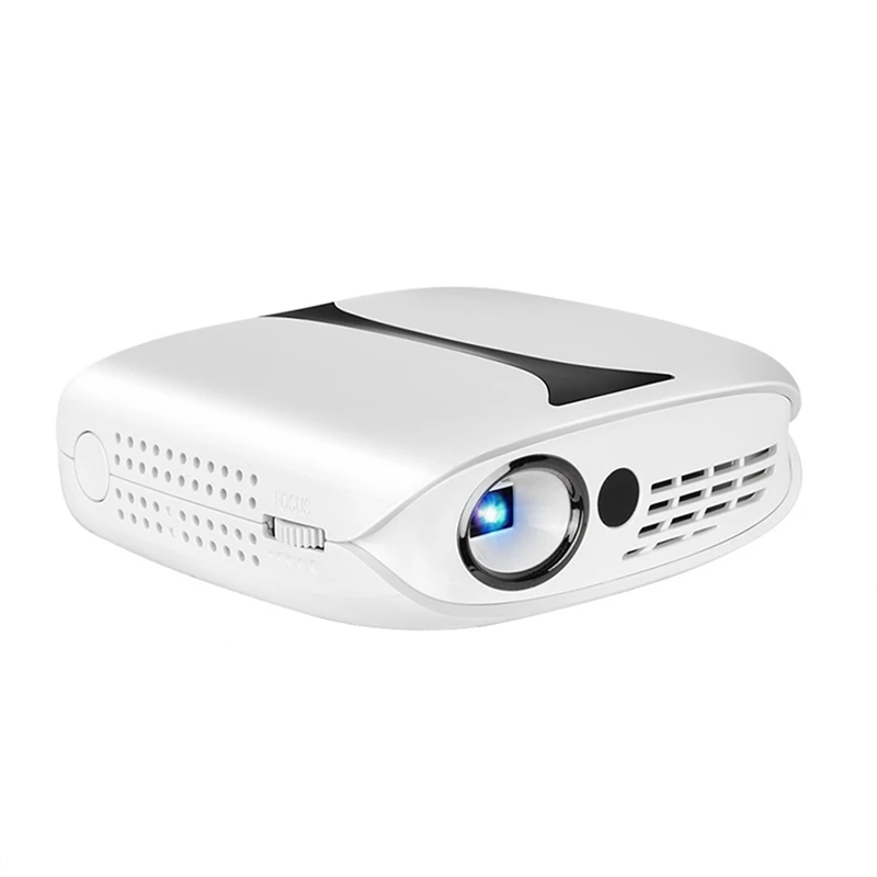 

Rd606 Mini Led Dlp Projector Optional Hd Wifi Android 7.1 Pocket Pico Projector Battery Support 1080P 3D Phone Usb Beamer(Us Plu