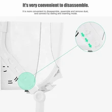 Кондиционер ветровой дефлектор Телескопический регулируемый угол Легкая установка J99Store