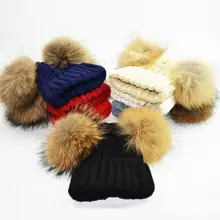 Зимняя шапка для девочек 027