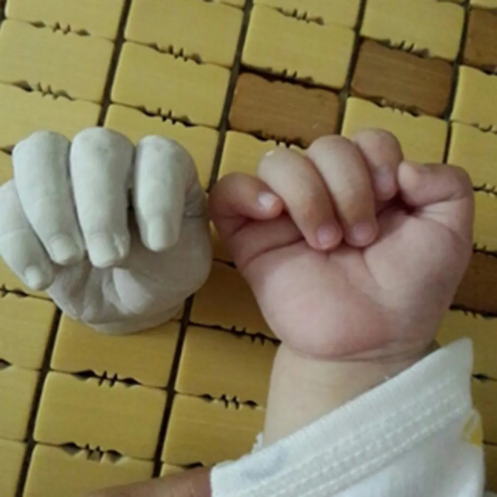 400 г пластырь для литья порошка клон набор порошка набор для детской ручной печати следы безопасный процесс литья рук и ног