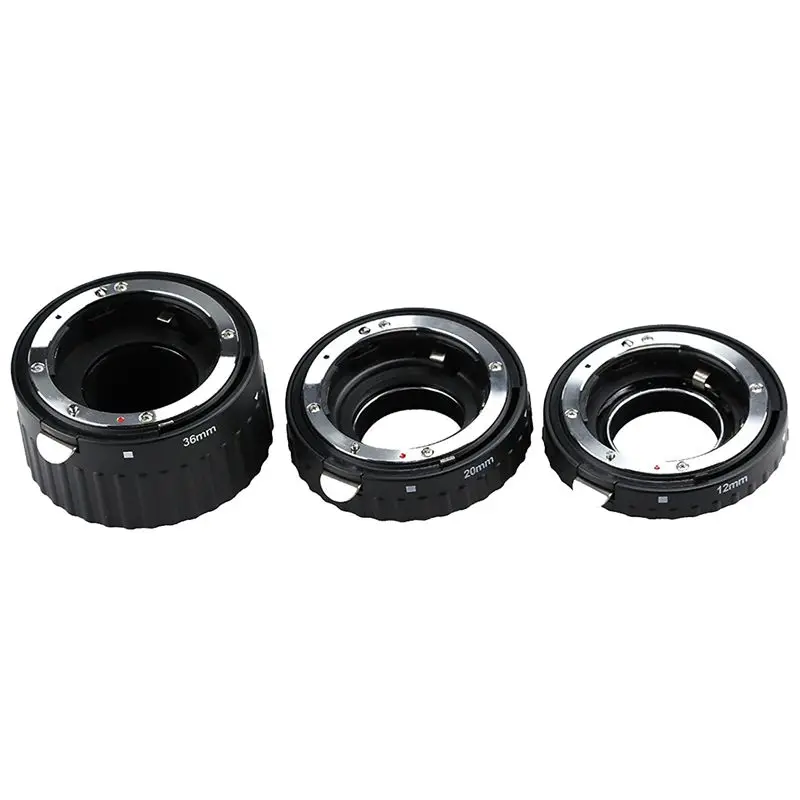 Горячая 3C-SHOOT Автофокус AF Макро Удлинитель Набор для Nikon D-SLR AF AF-S DX D3300 D3200 D5500 камера