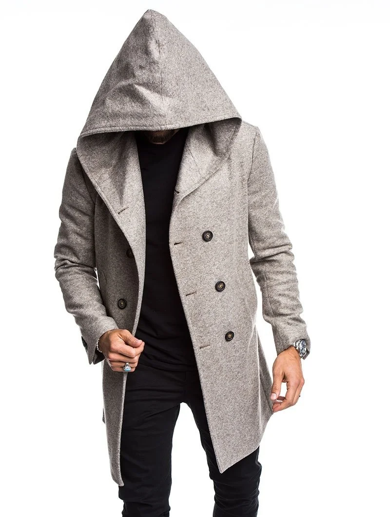 ZOGAA Fashion Mens Wool Coat Autumn Winter Overcoat Casual Outwear Warm Men's Coats and Jackets Plus Size S-3XL Outfit ZOGAA Fashion Mens Wool Coat Autumn Winter Overcoat Casual Outwear Warm Men's Coats and Jackets Plus Size S-3XL Outfit