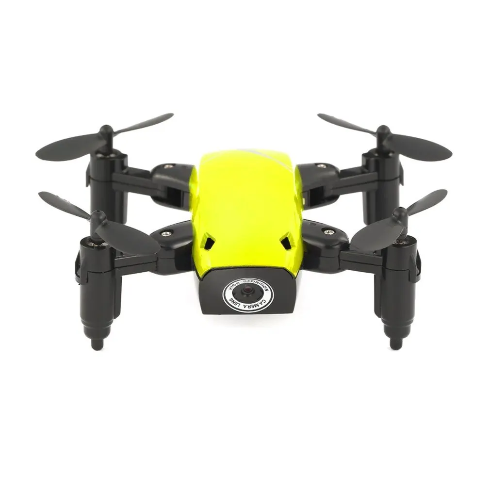 S9W RC вертолет wifi FPV 0.3MP камера мини складной Дрон Attitude режим удержания один ключ возврат 360 градусов Флип Горячий