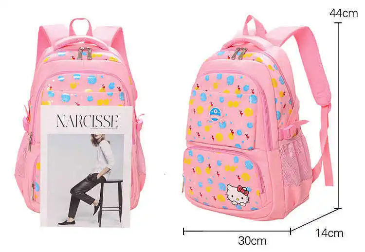 Школьные рюкзаки для подростков Mochila школьная сумка для ноутбука 1-6 лет милая девушка корейский стиль классический панельный Оксфорд молния