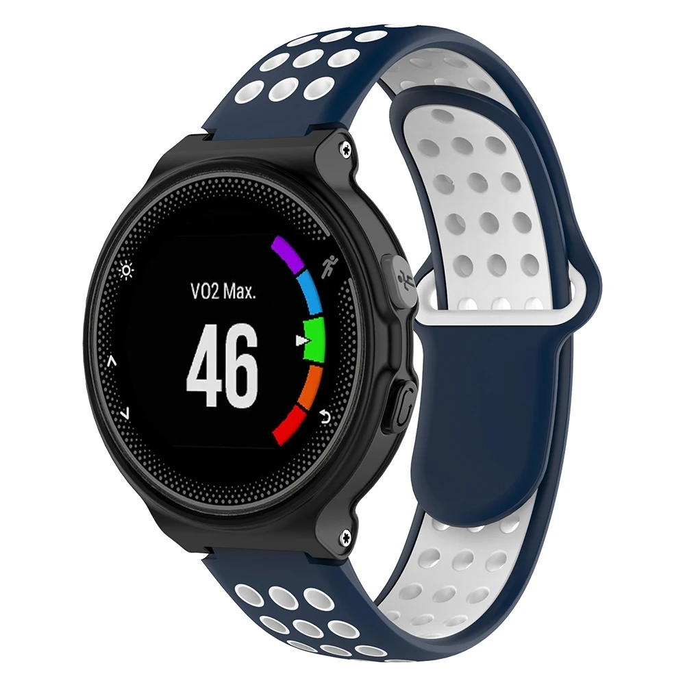 Силиконовый ремешок на запястье для Garmin Forerunner 220 230 235 630 620 735 645 S20 S6 S5 Смарт-часы замена ремень ремешок для часов