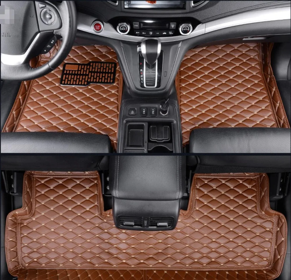 Автомобильный Стайлинг роскошный волоконный кожаный автомобильный коврик багажника для Toyota Camry XV70 аксессуары