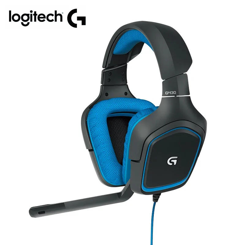 

Logitech G430 7.1 Surround Gaming headphones Noise-cancelling Mic earphone for All Gamer