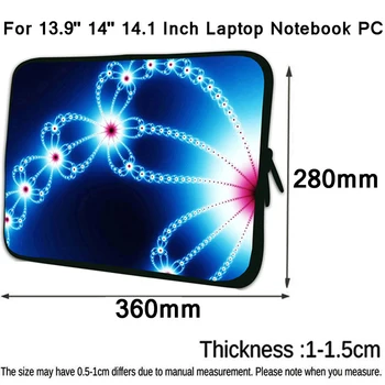 

For Sony Acer Dell XPS HP Envy Chromebook Laptop Case 14/ 14.1/ 13.9 Inch Computer Bags For Women Girls Soft Sleeve Zipper Cover