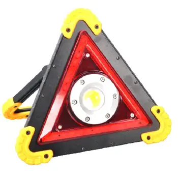 

Multi-function Triangle Truck Emergency Parking Traffic Warning Lamp Outdoor Mobile Power Usb Work Light