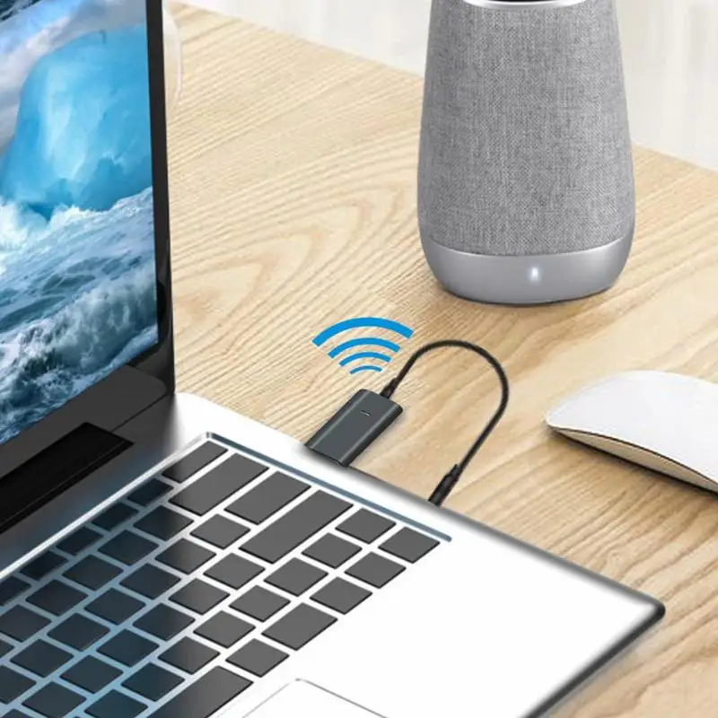Bluetooth приемопередатчик 2-в-1 Беспроводной Bluetooth 5,0 Выдвижной аудио стерео приемника передатчика BT5.0+ EDR A2DP AVRCP