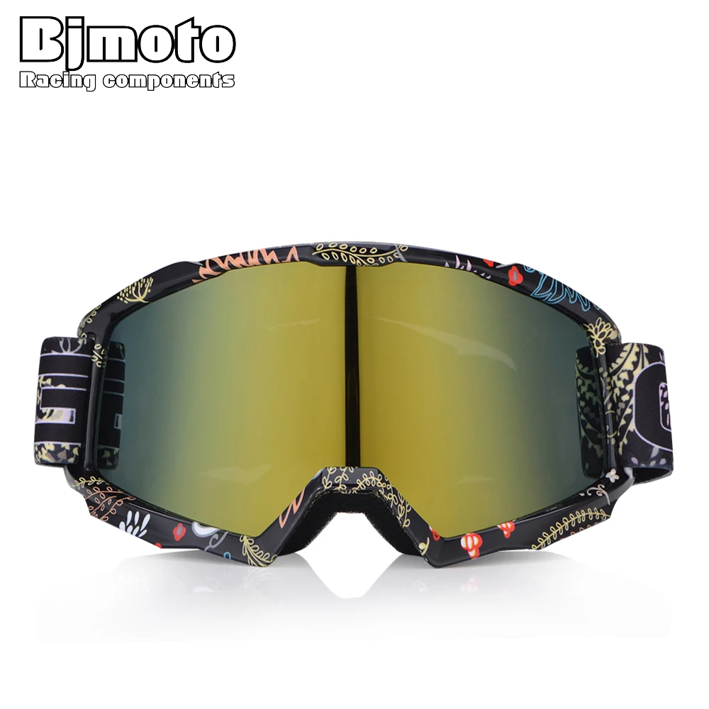 Винтаж мотокросса мотоциклетные очки для велоспорта гоночная Маска Goggle прогулочные солнцезащитные очки для лыж и сноубордов