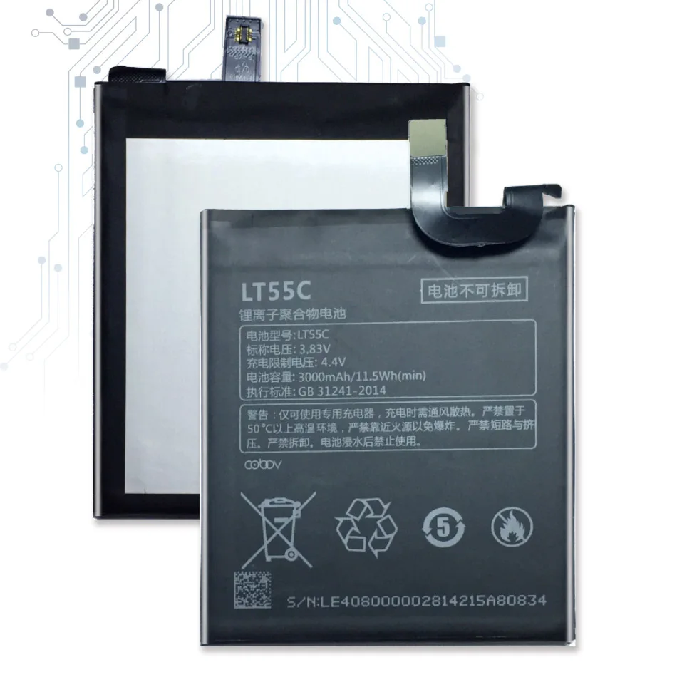 LT55C 3000 мАч батарея с ремонтными инструментами для телефона Letv Le 1S X500 X501