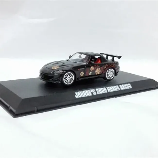 Зеленый свет 1:43 JONNNY'S 2000 HONDA S2000 сплав автомобиль игрушки для детей модель оригинальная коробка