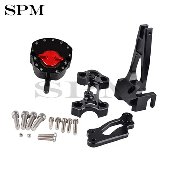 

Steering Damper Stabilizer Mounting Bracket Kit For Yamaha MT09 MT- MT Street Rally FZ - 2014 2015 2016 2017