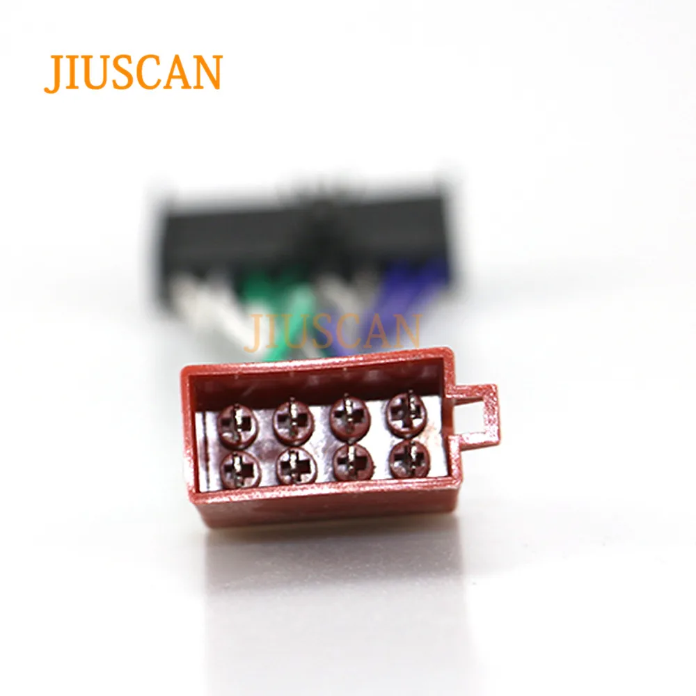 JIUSCAN 12-109 ISO радио адаптер для JAGUAR для LINCOLN жгут проводов разъем свинцовый ткацкий станок кабель штекер Адаптер стерео