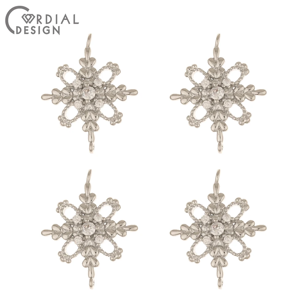 Cordial Design 50Pcs 18*23MM DIY Making/Connector/Jewelry Accessories/Hand Made/Rhodium/CZ Charms/Jewelry Findings & Components 11 Cordial Design 50Pcs 18*23MM DIY Making/Connector/Jewelry Accessories/Hand Made/Rhodium/CZ Charms/Jewelry Findings & Components - cordial