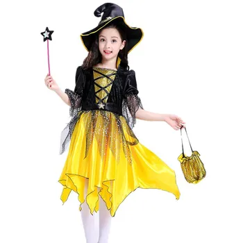 

girls dress halloween dress Cosplay halloween party precess dress christmas dress girl party clothes for kids