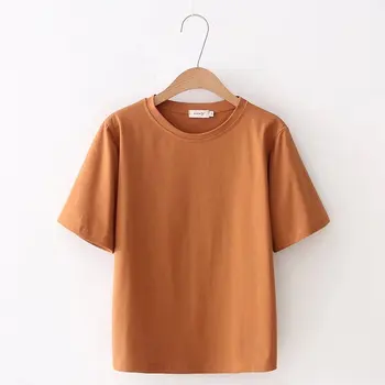 

Fashion Design 2018 Summer cotton T-shirt women Casual t shirt