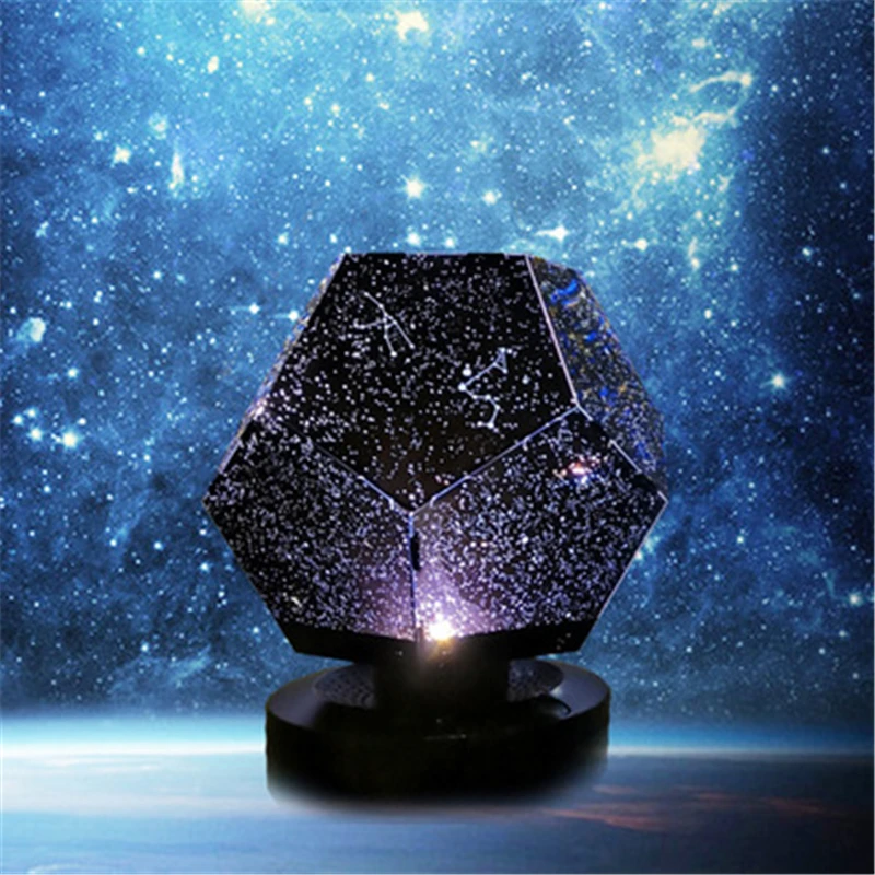 

Starry Sky Lights Projector LED Night Light Star Moon Children Kid Romantic Ambient Light Colorful Decor Battery Projection Lamp