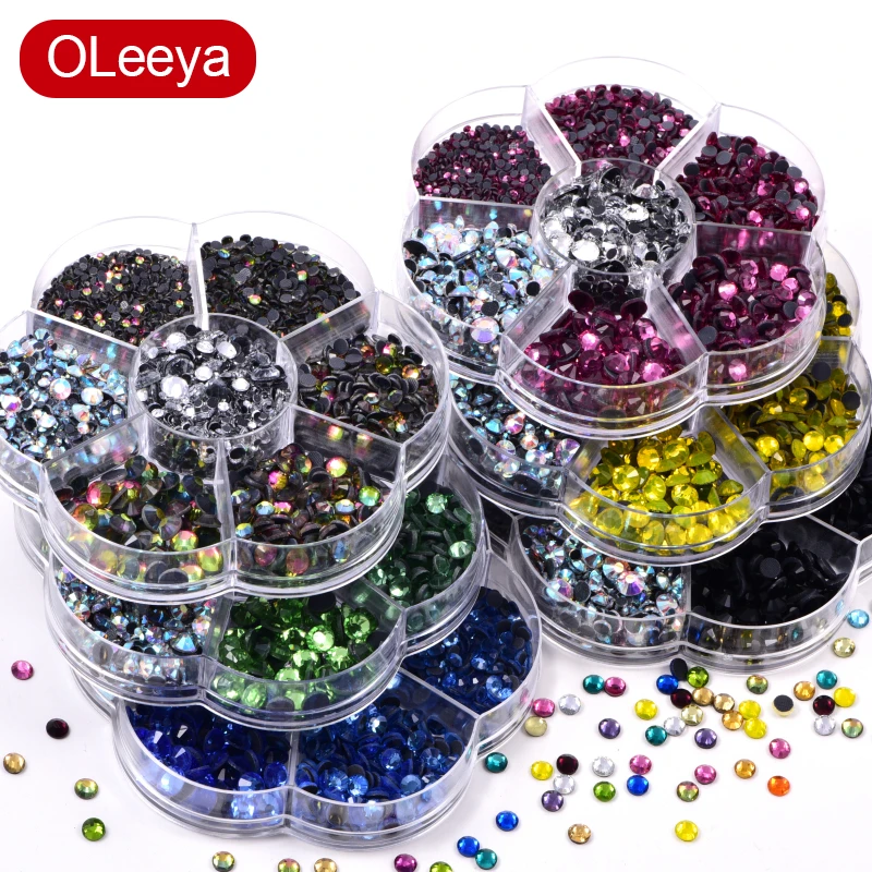 BLINGINBOX DMC Hotfix Rhinestone 2 Box Total 5200 Pieces