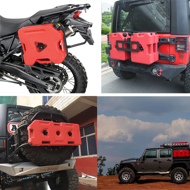 1 галлон 3.8л топливный контейнер газовый бак Jerrycan газовая бутылка бензиновая канистра бар для Jeep ATV UTV автомобили мотоцикл