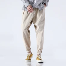 Мужские повседневные Стрейчевые штаны цвета хаки, брюки для художника, винтажная Рабочая одежда