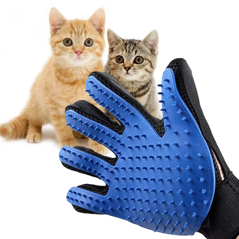 

New Pet Brush Cat Dog Comb Care Glove Pet Shedding Salon Gloves Comb Hand Shaped Glove Five Fingers Pet Clean Comb