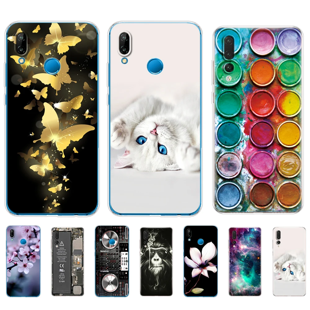 Силиконовый чехол для 5 84 &quotHuawei P20 Lite huawei p20 pro задняя крышка телефона HUAWEI P 20
