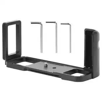 

Camera Vertical Shooting Board L Quick Release Plate Bracket Handle Fit for Fuji GFX 50R Camera