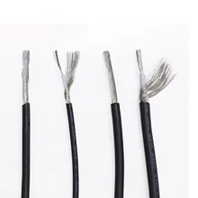 UL1185 одножильный экранированный ПВХ Луженая Медь 14AWG 16AWG 18AWG 20AWG 22AWG 24AWG электронный аудио сигнал линии анти-помех