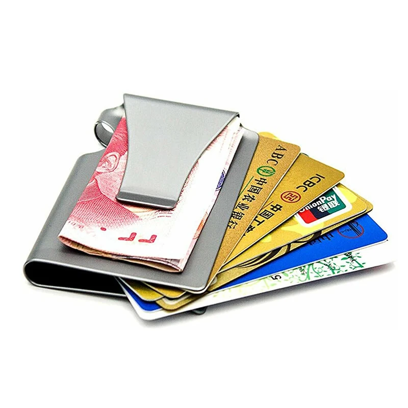 ZOVYVOL, Противоугонный, RFID, Минималка, кошелек,, металлический, Умный кошелек, алюминиевый сплав, коробка, клатч, умный, женский кошелек