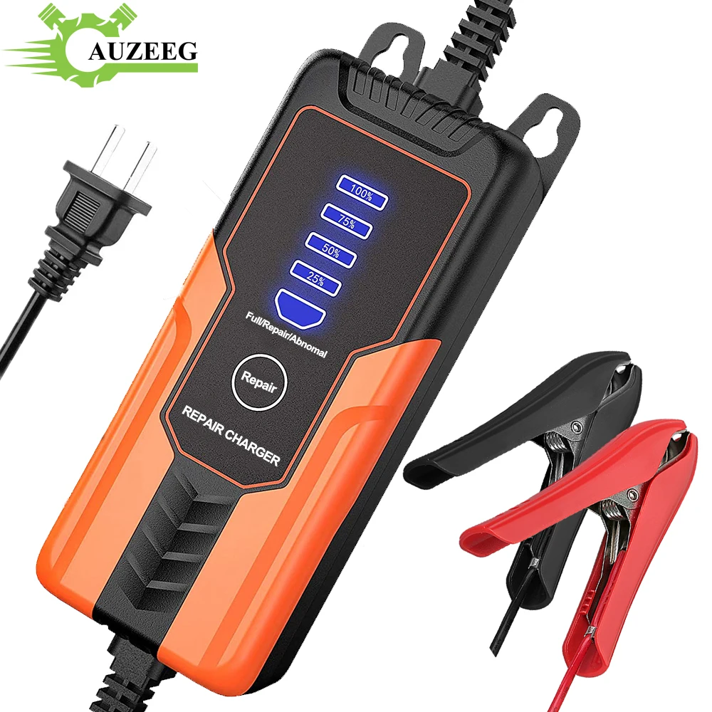 Интеллектуальное автомобильное зарядное устройство 12 В автоматическое для