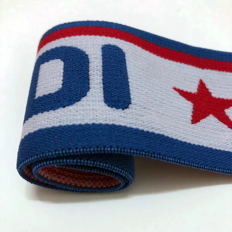

3/6/10/45 yards Jacquard Elastic Ribbon Clothing Bags Elastic Rubber DIY Sewing Accessories rubber band
