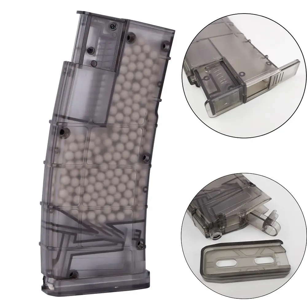 Paintball Plastic BB Speed Loader M4 500rd Shooting Quick Loader